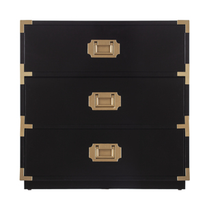 Small Modern Style Living Room 3-Drawer Storage Cabinet