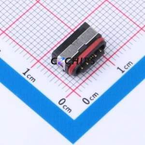 GT-USB-7030A USB <b>Connector</b> SMD <b>Connector</b> ( <b>Connector</b> Type: Type-C )( Protocol Standard: USB 2.0 )( Gender: Female ) - Product Image 1