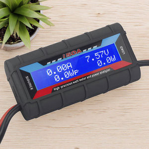 Medidor da energia do analisador da elevada precisão 150A para medir o poder (W) Tensão (V) Corrente (A) Carga (Ah) Energia (Wh) - Product Image 1