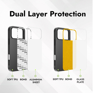 <span class=keywords><strong>Coque</strong></span> de téléphone Prosub 2D en TPU pour sublimation, compatible avec les modèles 17/16/15 <span class=keywords><strong>Pro</strong></span> <span class=keywords><strong>Max</strong></span>, protection intégrale antichoc, vierge pour transfert par presse à chaud - Product Image 3