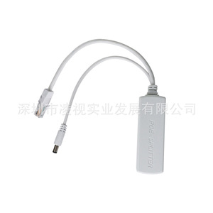ตัวแยกสัญญาณ PoE 48V เป็น 12V 100Mbps โมดูลจ่ายไฟอีเธอร์เน็ตสำหรับเครือข่ายกล้องวงจรปิด - Product Image 2