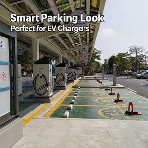 Poste de estacionamiento inteligente con control eléctrico y dispositivo de bloqueo automático para supervisión de estacionamientos en complejos residenciales y entornos múltiples. - Product Image 1