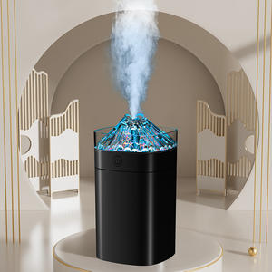 Humidificador de <span class=keywords><strong>aire</strong></span> portátil Flame Volcano, humidificador de escritorio, atomizador H2o de 500ml, rociador encantador, Mini humidificadores USB para dormitorio - Product Image 3