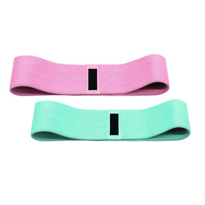Wholesale Polyester Fabric Glute Resistance Bands For Legs Training Custom Made New Design 3 Resistance Levels Carry Bag-Direct - Product Image 1