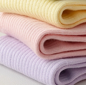 Nhà Máy Chất Lượng Cao Bông Phụ Nữ Hai Thanh Phi Hành Đoàn Không Trượt Vớ Yoga Chống Trượt Đồng Bằng Sọc Tùy Chỉnh Pilates Grip Vớ - Product Image 2