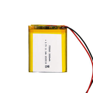 Kaliteli şarj edilebilir 3000mah <span class=keywords><strong>3.7v</strong></span> <span class=keywords><strong>Lipo</strong></span> polymer pil <span class=keywords><strong>3.7v</strong></span> 3000mah 755060 974058 103665 104060 polimer pil - Product Image 5