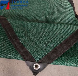 Écran de confidentialité rectangulaire robuste de 4 pieds x 50 pieds, 185 GSM, en tissu tissé HDPE, pour l'extérieur, protection contre le soleil, maille de barrière, matériau HDPE - Product Image 4