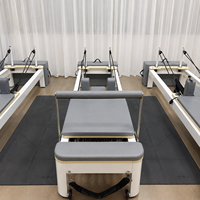 Lit de Pilates haut de gamme en alliage d'aluminium, réglable en poids, durable et écologique pour usage en studio et salle de sport