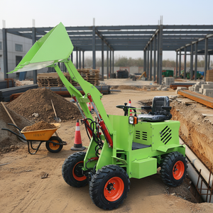 <span class=keywords><strong>Mini</strong></span>-chargeuse sur chenilles avec pelle rétrocaveuse et chargeur frontal, garantie 1 an, accessoires motorisés inclus - Product Image 1