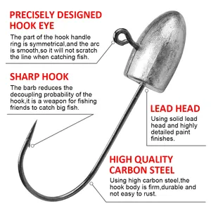 Spinpoler 1g 2g 3g 4g Mini pesca ghiaccio giga testa gancio <span class=keywords><strong>Rockfish</strong></span> manovella - Product Image 4