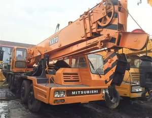 <b>Used</b> Kato NK300 Japanese Engine Mitsubishi 25/30/50/80/100 Ton Mobile All-Terrain <b>Truck</b> <b>Crane</b> Machinery for Report Video - Product Image 4