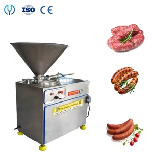 เครื่องทำไส้กรอกอุตสาหกรรมเครื่องอัดไส้กรอกไฮดรอลิกสำหรับ chorizo <span class=keywords><strong>kielbasa</strong></span> - Product Image 1