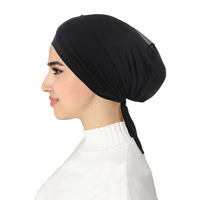 Hijab Innerrcap en polyester de haute qualité, maille ajourée, respirant et rafraîchissant pour l'été, confortable pour les femmes musulmanes, cadeau idéal (Ming cat)