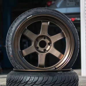 Jantes forgées RAYS TE37V <span class=keywords><strong>MARK</strong></span>-II, 15-26 pouces, pour BMW, Nissan, Toyota, Tesla, Audi, Mercedes-Benz, etc. - Product Image 1