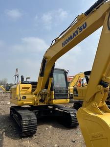 Excavatrice Komatsu PC120 d'occasion pas chère, 12T, équipement de construction de haute qualité, fabrication japonaise, modèle 2021, capacité de la cuillère de 0,5 m, en vente - Product Image 3