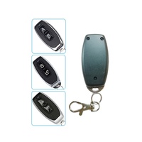 Télécommande universelle 433Mhz 2 boutons étanche avec code d'apprentissage 1527, pile incluse