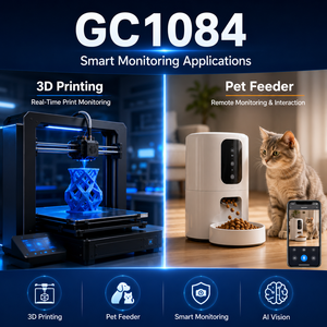 1MP 720P GC1084 โมดูลกล้อง USB พลังงานต่ำสำหรับการตรวจสอบเครื่องพิมพ์ 3 มิติ รองรับ OctoPrint Klipper กล้องวิดีโอไทม์แลปส์ - Product Image 3
