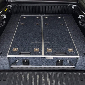 Sistema de Almacenamiento de Carga Deslizante de 1380 mm de Largo para Camioneta Todoterreno Gladiator <span class=keywords><strong>4x4</strong></span>, con Cajones Dobles y Alas Universales para Ranger Hilux - Product Image 1