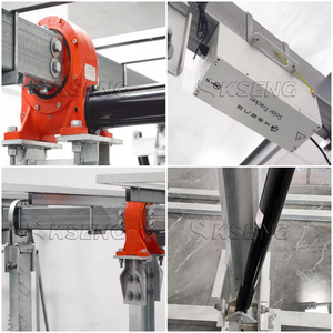 Structure de suivi <span class=keywords><strong>solaire</strong></span> photovoltaïque à axe unique à entraînement par rotation, haute efficacité, pour panneaux solaires, montage automatique au sol - Product Image 6