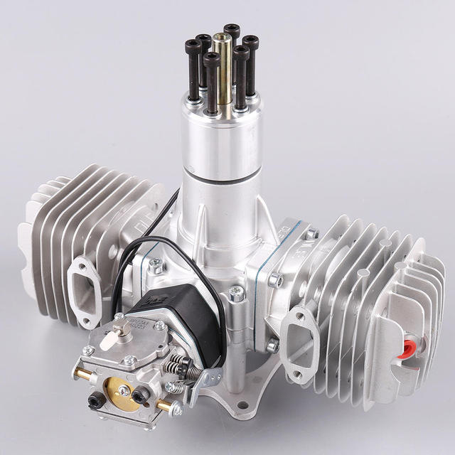 DLE 111cc Gasoline Engine for UAV Model Aircraft Twin-Cylinder Two-Stroke Air-Cooled