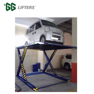 Hot Sale Zweistufiges Smart Garage Fahrzeug lift Hydraulisch angetriebenes Scheren-Parks ystem Premium-Ausrüstung für den Heimgebrauch - Product Image 6