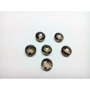 Nueva Llegada, Piedra Preciosa de Cuarzo Ahumado Marrón de 8 mm, Facetada, Tipo Briolette, Hecha a Mano, Natural, Tratada con Calor, Grado AAA, Cambio de Color, Venta al por Mayor - Product Image 5