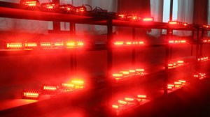 10-80V <b>Red</b> Zone Safety <b>Lights</b> 18W Blue <b>Light</b> 10-80V E9 Certification XRL-1081E 10-80V <b>Red</b> Zone Safety <b>Light</b> - Product Image 5