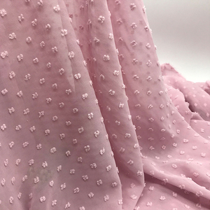 Tissu en Chiffon <span class=keywords><strong>Jacquard</strong></span> 100% Polyester 50D à Motifs Floraux pour Vêtements - Product Image 3