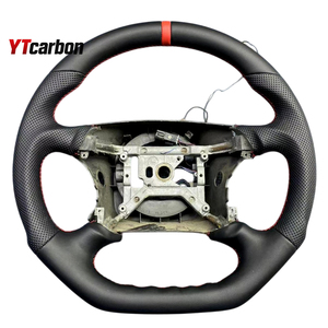พวงมาลัยคาร์บอนไฟเบอร์แท้ สำหรับตกแต่งภายในรถ โฟกัส <span class=keywords><strong>MK1</strong></span> ST <span class=keywords><strong>RS</strong></span> อะไหล่รถยนต์ แต่งรถสไตล์เรซซิ่ง รุ่น YTcarbon - Product Image 3