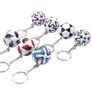 Wholesale Luxury <b>Keychains</b> France Spain Germany Football Team Jersey Acrylic with Silk Screen Printing - Product Image 5