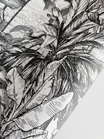 Papier peint mural 3D pour boutique, papier peint pour la décoration intérieure de boutique, papier peint mural de luxe européen français, papiers peints murales