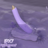 Hochwertiger Auberginen-Vibrator Dildo 9 Frequenzstufen Vibrations-Masturbationsgerät für Frauen