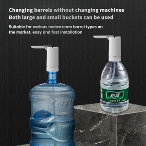 <b>Water</b> Dispenser Bottle Pump, Electric <b>Water</b> Pump for Universal 2-5 Gallon Bottle, Portable USB Charging <b>Drinking</b> <b>Water</b> Dispenser - Product Image 4