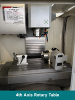 Centre d'usinage vertical CNC stable VMC855 VMC850, équipement de fraisage CNC de précision en métal avec cadre en fonte HT300