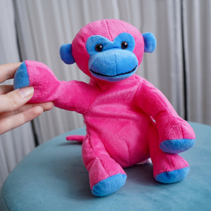 <span class=keywords><strong>Mono</strong></span> <span class=keywords><strong>de</strong></span> Peluche Rosa al por Mayor, Juguete <span class=keywords><strong>de</strong></span> Peluche Suave con Brazos Largos, Animal <span class=keywords><strong>de</strong></span> Peluche Personalizado para Niños - Product Image 2