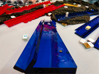 Règle de Mahjong Américain Bleu Profond, Haute Qualité, Disponible en Stock.