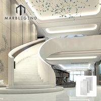Fabricant de marbre blanc en gros, prix bas, dalles de marbre blanc Milano personnalisées pour murs et sols