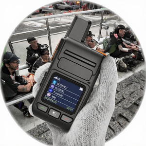 4G POC <b>Walkie</b> <b>Talkie</b> Handheld Two-Way Radio GPS Communication Device 5000mAh Long Range IPX5 Water Resistant - Product Image 2