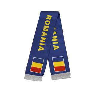 Bufanda Nx Custom 2026 con la Bandera de Rumania, Bufanda de Poliéster Satinado Transpirable para Hombres, Bufanda Deportiva para Eventos de Fútbol - Product Image 2