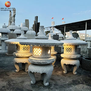 Sculpture en pierre de granit de jardin extérieur personnalisée de style japonais KODAI MARU <span class=keywords><strong>YUKIMI</strong></span> Lanternes Pagode Sculptures - Product Image 6