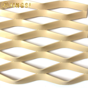 Thép không gỉ nhôm kim cương <span class=keywords><strong>S</strong></span> Nhà cung cấp HAPE kéo dài mở rộng lưới kim loại với thẩm mỹ hấp dẫn - Product Image 3