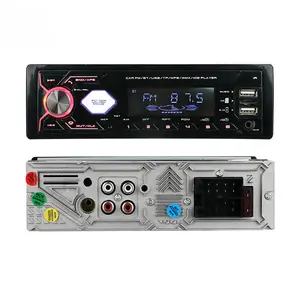 Newest car radio with 2 Usb 1 Din Stereo Aux-in Mp3 Fm Receiver Sd Audio BT Car Mp3 Player