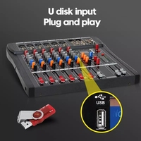 Contrôleur DJ Professionnel 6 Canaux Table de Mixage Audio USB Prix Compétitif en Gros