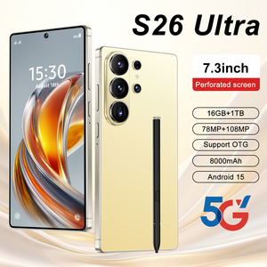 สมาร์ทโฟน S26 Ultra 5G ระบบปฏิบัติการ Android 15 Octa Core หน้าจอ HD 7.1 นิ้ว ความจุ 12GB+512GB ปลดล็อคแล้ว เวอร์ชันสากล รองรับซิมคู่ โทรศัพท์มือถือสำหรับเล่นเกม - Product Image 6
