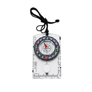 Ngoài trời Navigation Backpacking bản đồ Cai Trị Đồng con trỏ cắm trại mini đi bộ đường dài la bàn - Product Image 1