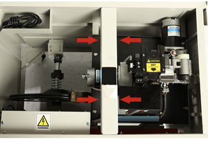 Machine d'emballage automatique SPK-B1 avec moteur hydraulique et pompe PLC pour sangles PP, idéale pour l'emballage de cartons et de bois - Product Image 3