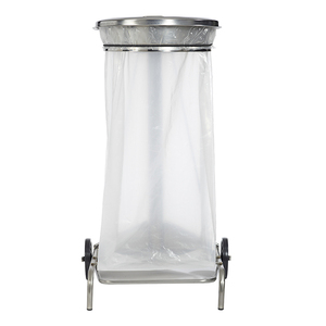JH-Mech Porte-sac <span class=keywords><strong>poubelle</strong></span> à hauteur réglable Sacs jetables réutilisables Porte-sac <span class=keywords><strong>poubelle</strong></span> en métal <span class=keywords><strong>sur</strong></span> roues - Product Image 1