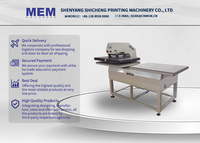 TQB-6080 MEM Presse à chaud automatique double station 60x80cm pour sublimation textile en gros