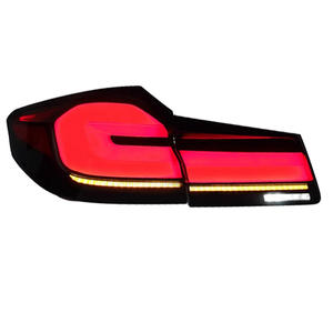 Feux arrière LED fumés pour BMW Série 5 G30 G38 2018-2021, mise à niveau LCI - Product Image 3