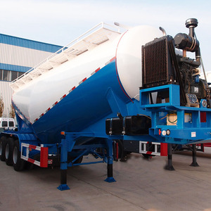 Remolque Cisterna para Cemento a Granel de 60 Toneladas y 3 Ejes, Suministro Directo de Fábrica, Semirremolque Cisterna para Cemento a Granel - Product Image 2
